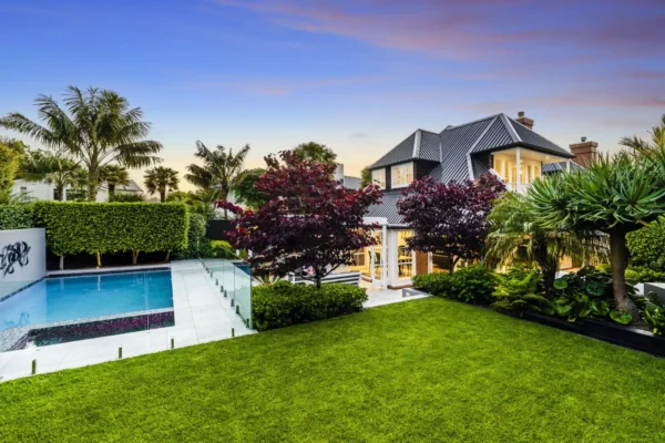 61077764__1668558680-5056-116 copy Pool and garden area of a beautiful Remuera home